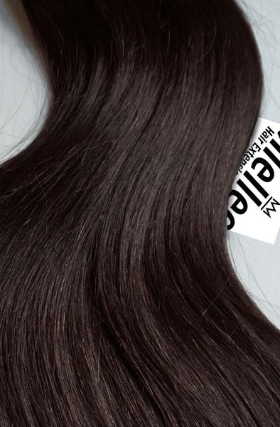 Mocha Brown Seamless Tape Ins Straight Hair
