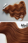 Amber Red Seamless Tape Ins - Wavy Hair