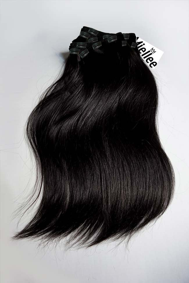 Cocoa Brown 8 Piece Clip Ins - Straight Hair