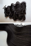Cocoa Brown 8 Piece Clip Ins - Wavy Hair