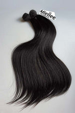 Cocoa Brown Machine Tied Wefts - Straight Hair