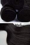 Cocoa Brown Machine Tied Wefts - Straight Hair