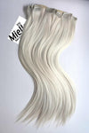 Frosty Blonde 8 Piece Clip Ins - Straight Hair