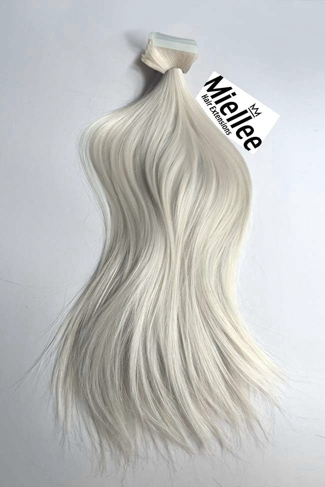 Frosty Blonde Seamless Tape Ins - Straight Hair