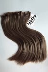 Hazelnut Brown 8 Piece Clip Ins - Straight Hair