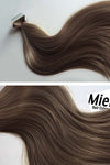 Hazelnut Brown Seamless Tape Ins - Straight Hair
