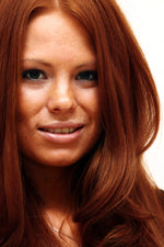 Copper Red Seamless Tape Ins - Straight Hair