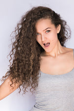 Hazelnut Brown 8 Piece Clip Ins - Wavy Hair