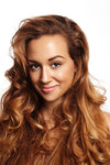 Toffee Red 8 Piece Clip Ins - Wavy Hair