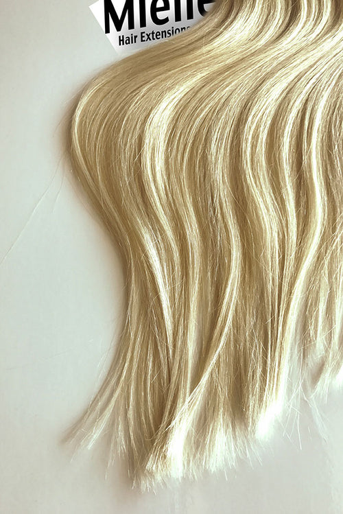 Virgin Blonde Machine Tied Wefts - Straight Hair