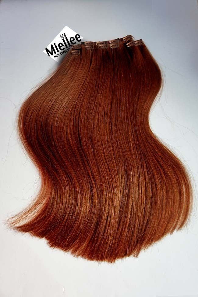 Copper remy hair extensions Clearance