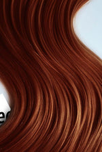 Copper Red Machine Tied Wefts - Straight Hair