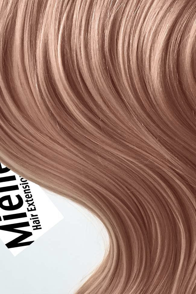 Rose Gold Seamless Tape Ins - Wavy Hair