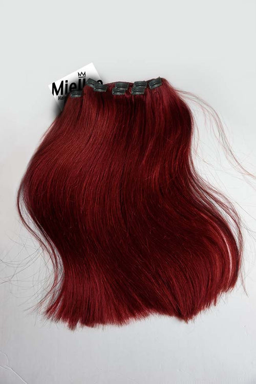 Ruby Red Extension Ruby Red Hair Extensions – Miellee Hair Company