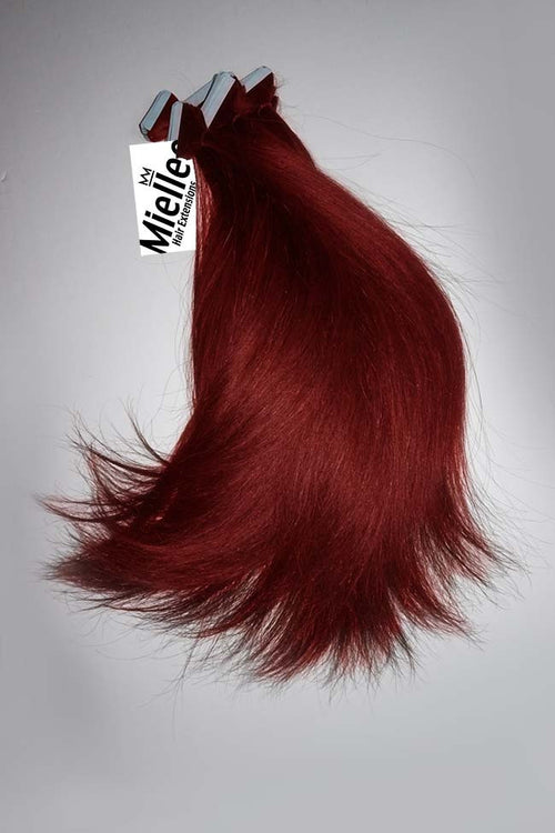 Ruby Red Extension Ruby Red Hair Extensions – Miellee Hair Company