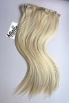 Vanilla Blonde 8 Piece Clip Ins - Straight Hair