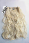 Vanilla Blonde 8 Piece Clip Ins - Wavy Hair